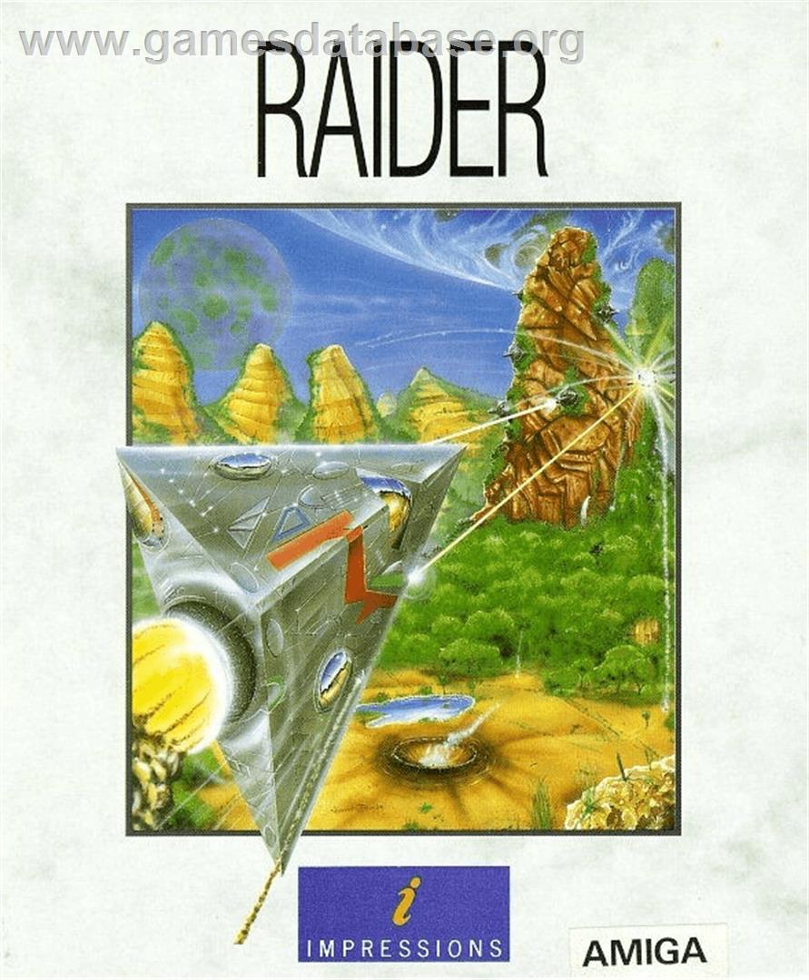 Raider - Commodore Amiga - Artwork - Box